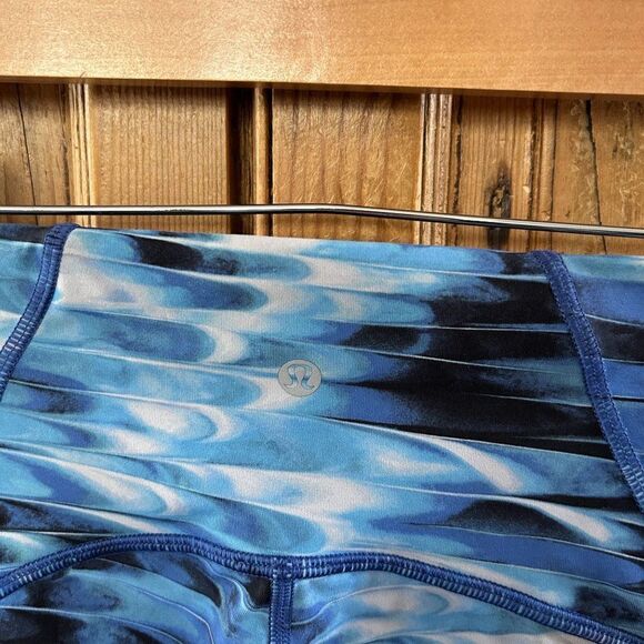 Lululemon 4 Train Times‎ 7/8 Pant *25" Leggings Mesh Detail Cropped - Picture 10 of 13